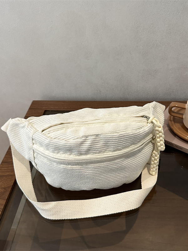 Women'S Young Bags - حقيبة كتف عصرية أنيقة بلون واحد،