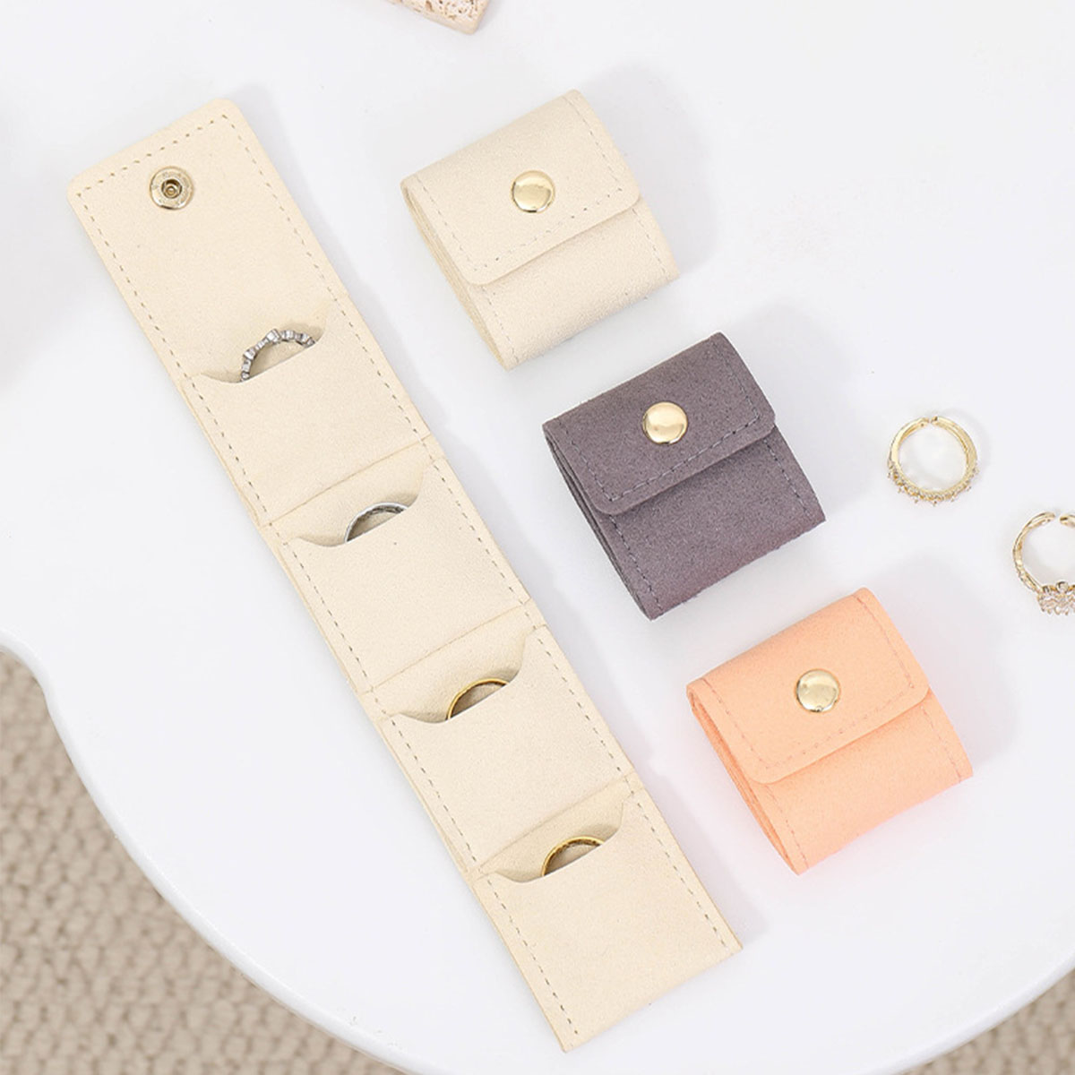 Women Bags For Office Use - حقيبة مجوهرات محمولة متعددة الجيوب للسفر