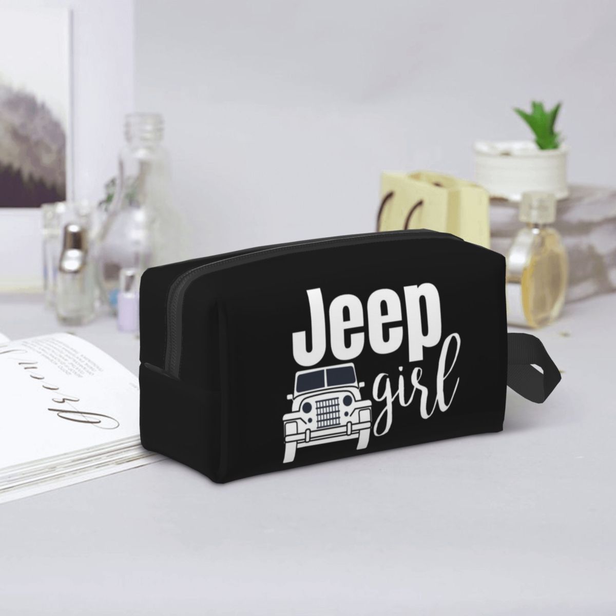 Women'S Jeep Bags - حقيبة مكياج جيب جيرل، منظم مستحضرات