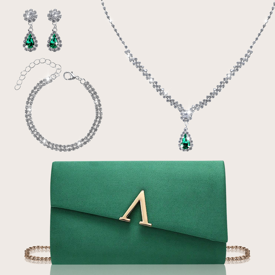 Women'S Bags Holiday - حقيبة كلاتش نسائية رائعة وبسيطة بلون