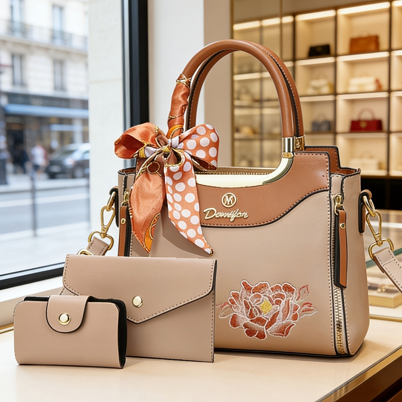 Women Bags For Office Use - مجموعة حقائب يد مطرزة عالية الجودة