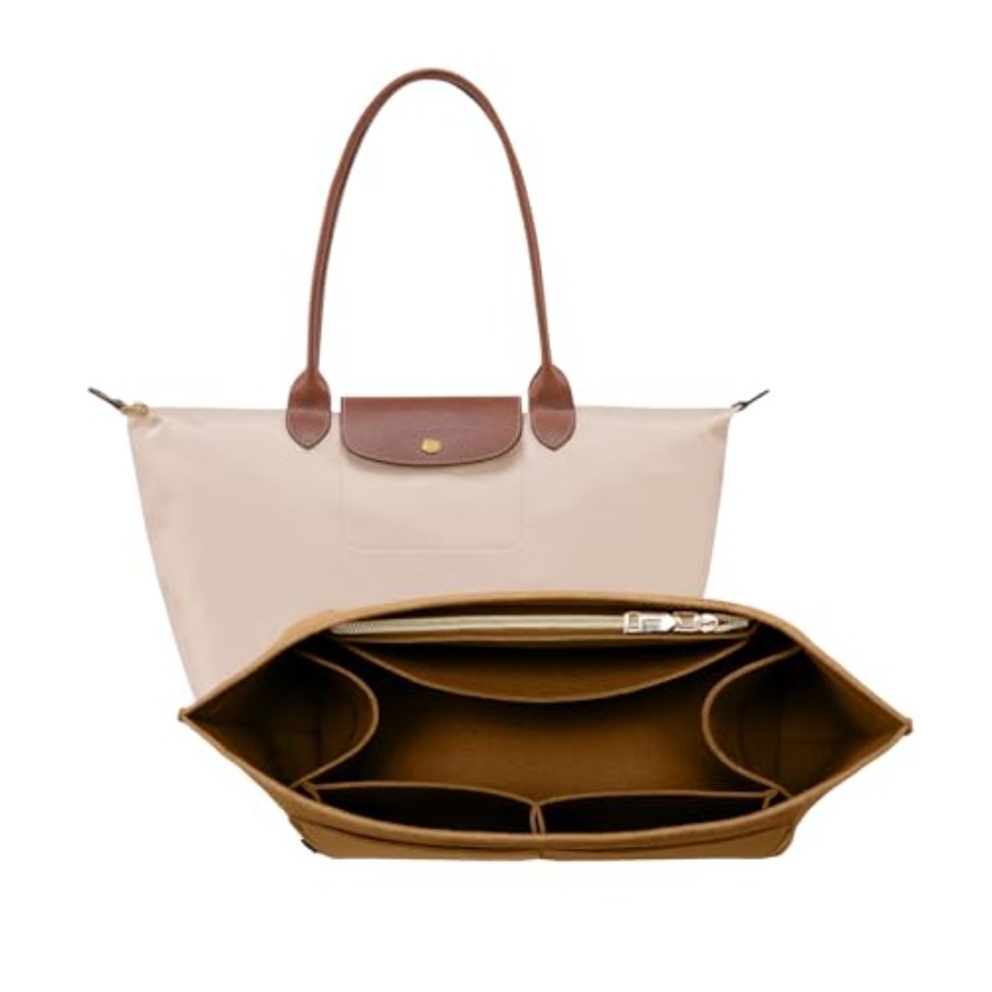 Women'S Bags Longchamp - منظم حقيبة يد نسائية من اللباد