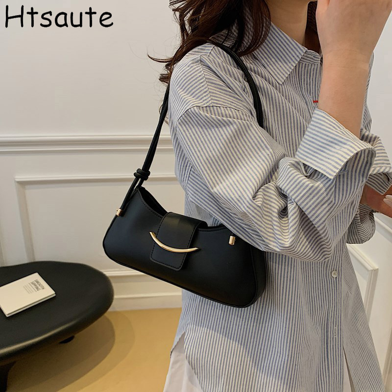 Women Bags For Office Use - حقيبة كتف نسائية أنيقة من الجلد