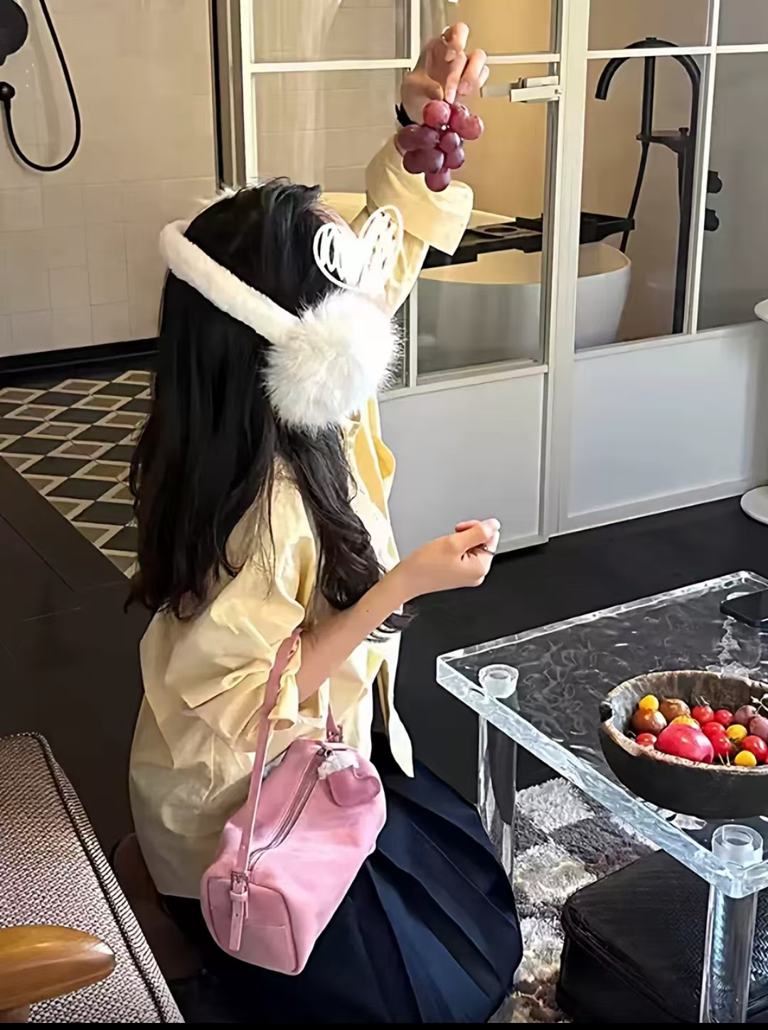 Women'S Young Bags - حقيبة يد بتصميم فني عتيق ومظهر