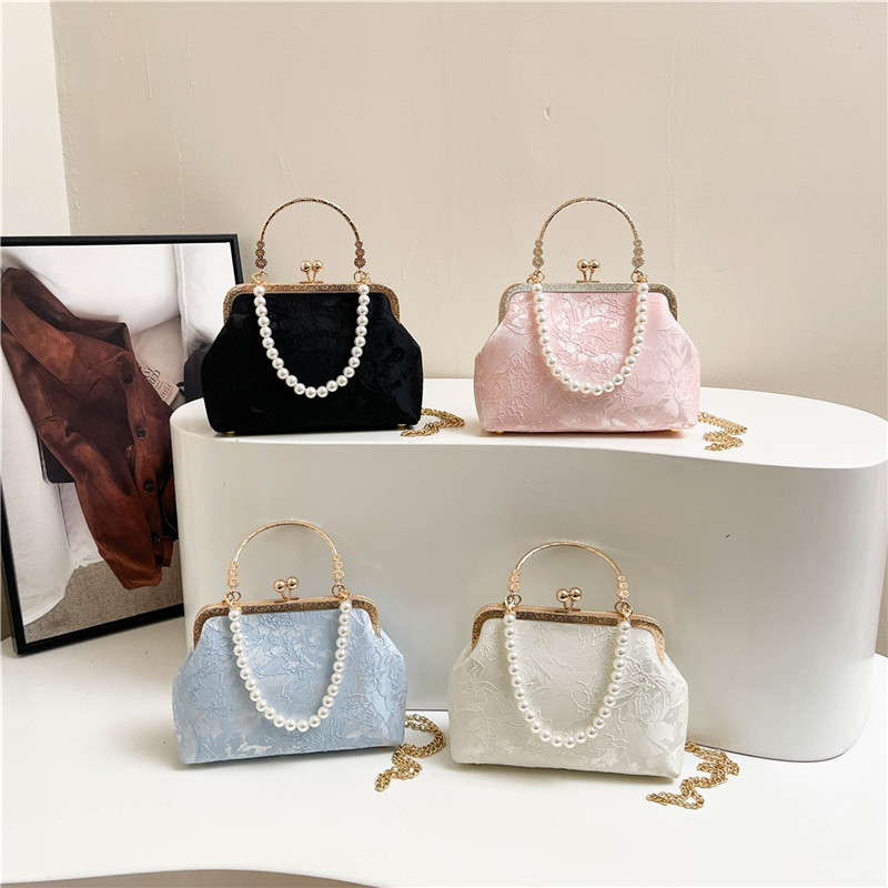خمر الكلاسيكية حقيبة الدانتيل  - مراجعة Women'S Evening Bags وسعره