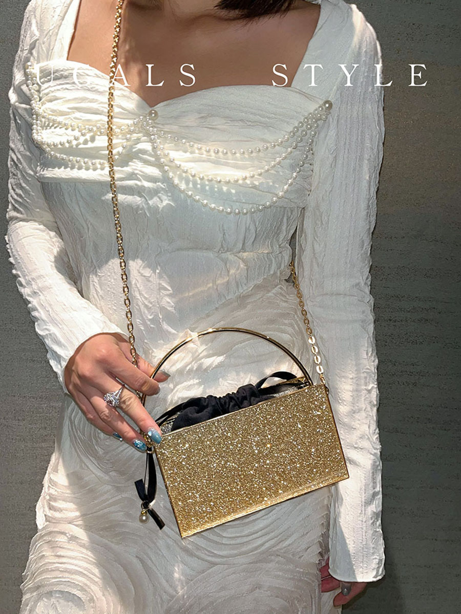 حقيبة سهرة لامعة من UGALS مزين - مراجعة Women'S Young Bags وسعره