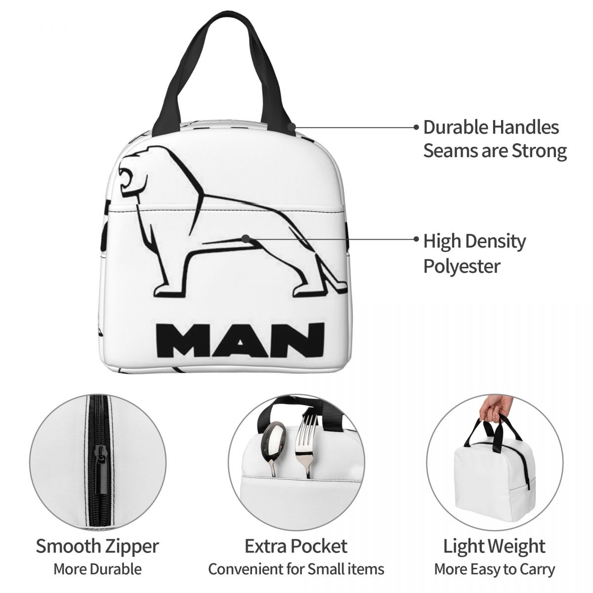 حقيبة غداء معزولة متعددة الاست - مراجعة Women Bags For Office Use وسعره