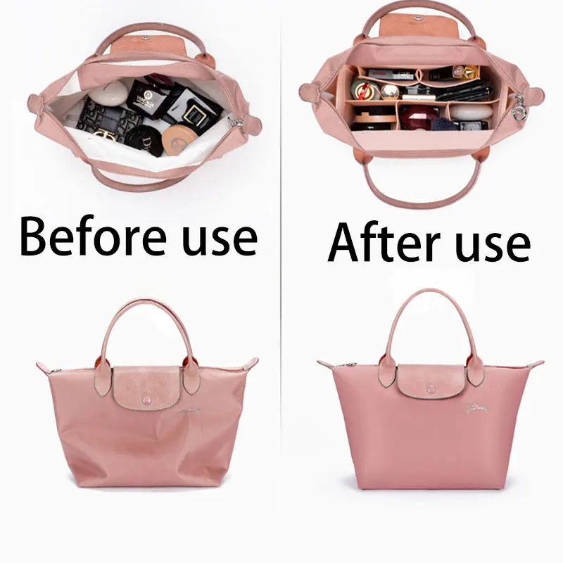 حقيبة داخلية من اللباد تناسب ح - مراجعة Women'S Bags Longchamp وسعره