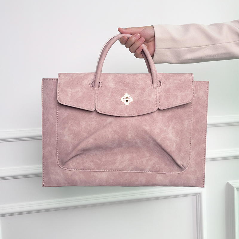 حقيبة لابتوب أنيقة من الجلد ال - مراجعة Women Bags For Office Use وسعره