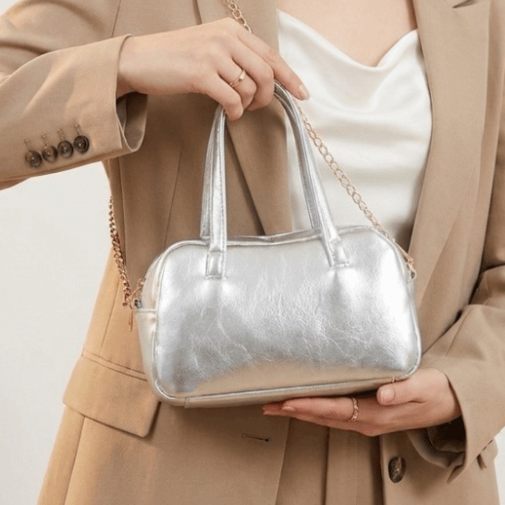 حقيبة بوسطن من الجلد الصناعي ا - مراجعة Women Bags For Office Use وسعره