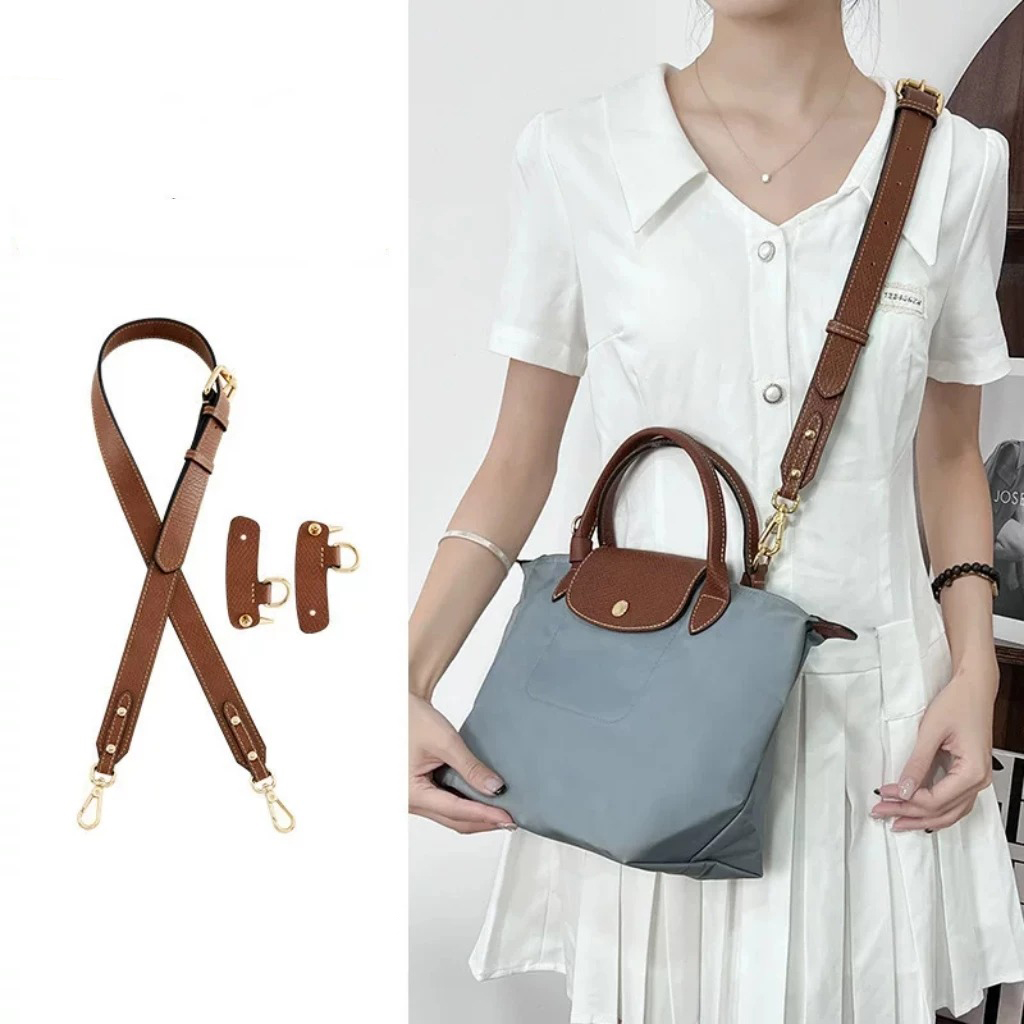 حزام كتف جلدي لحقيبة لونجشامب  - مراجعة Women'S Bags Longchamp وسعره
