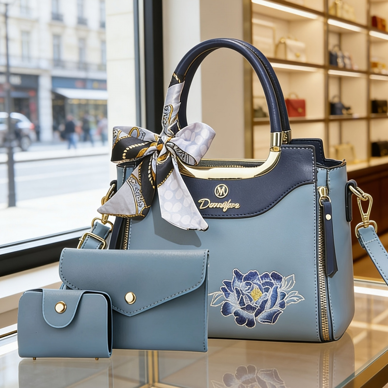 مجموعة حقائب يد مطرزة عالية ال - مراجعة Women Bags For Office Use وسعره