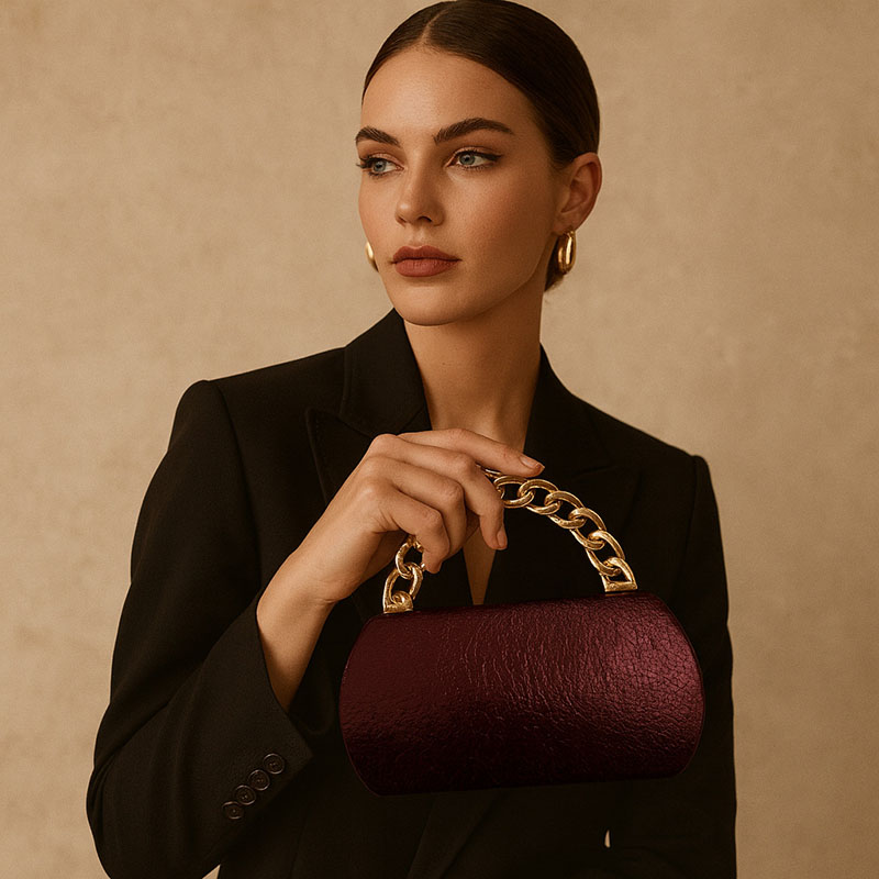 فاخر الذهب مشبك معدني صندوق مخ - مراجعة Women Bags Gold وسعره