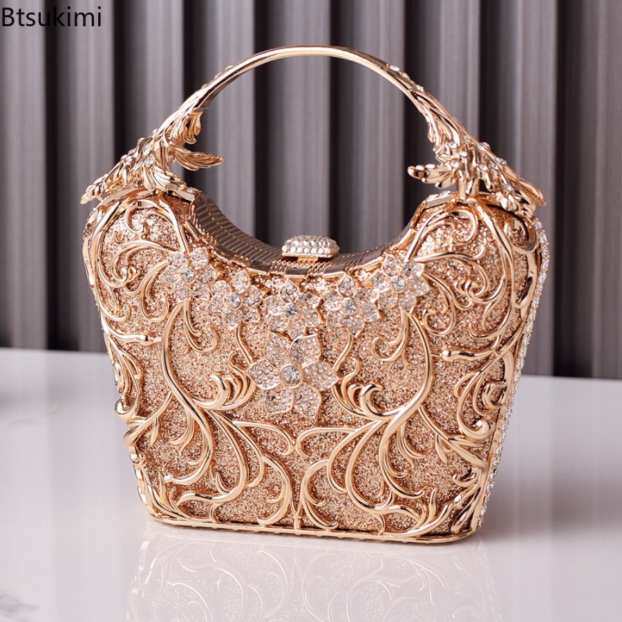 حقائب سهرة معدنية مفرغة للنساء - مراجعة Women'S Evening Bags وسعره