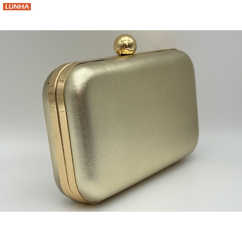 حقائب سهرة عتيقة صندوق معدني ح - مراجعة Women Bags Gold وسعره