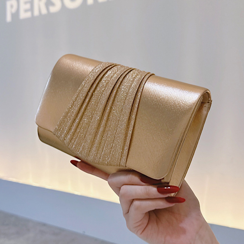 حقيبة يد مسائية صغيرة ذهبية لل - مراجعة Women Bags Gold وسعره