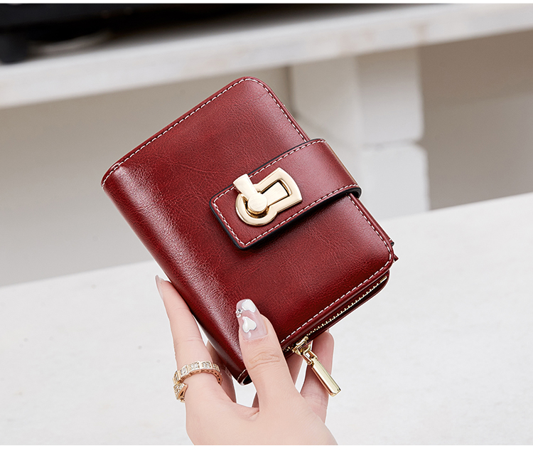 محفظة نسائية قصيرة ثلاثية الطي - مراجعة Women Bags Flipkart وسعره